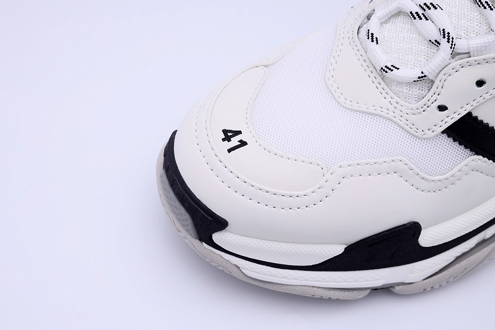 AD X BALENCIAGA TRIPLE-S BLACK WHITE BEST QUALITY