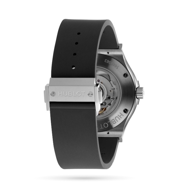 Classic Fusion Men Automatic Grey Rubber Watch 511.NX.7071.RX