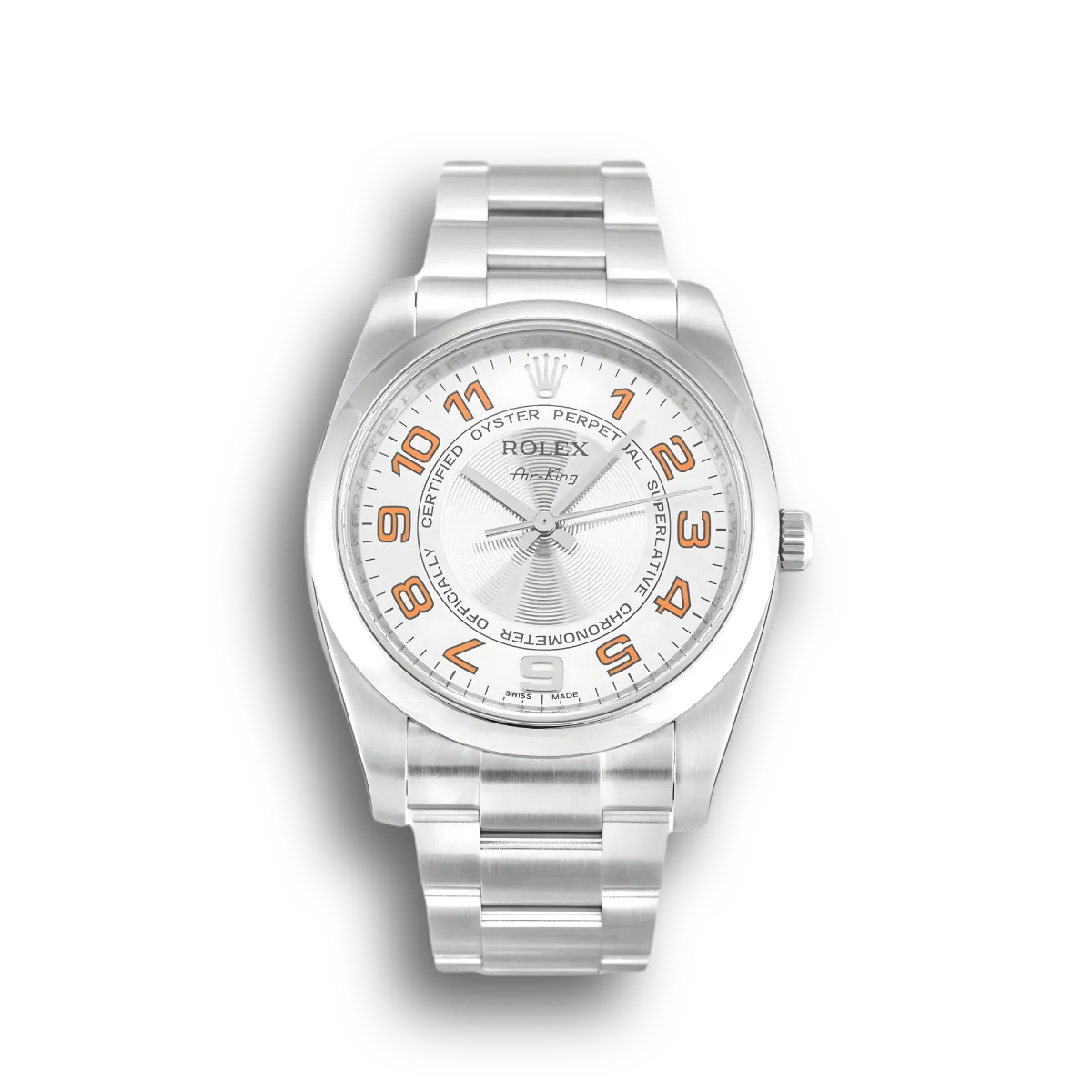 Air-King Silver Arabic 114200