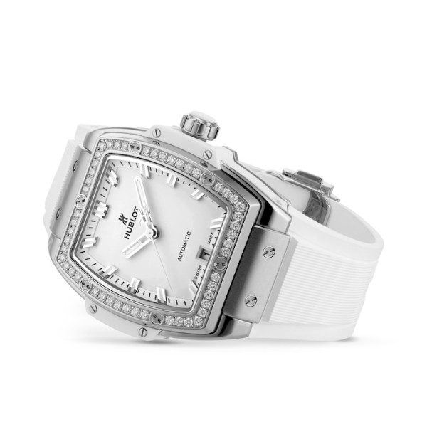 Spirit Of Big Bang Women Automatic White Rubber Watch 665.NE.2010.RW.1204