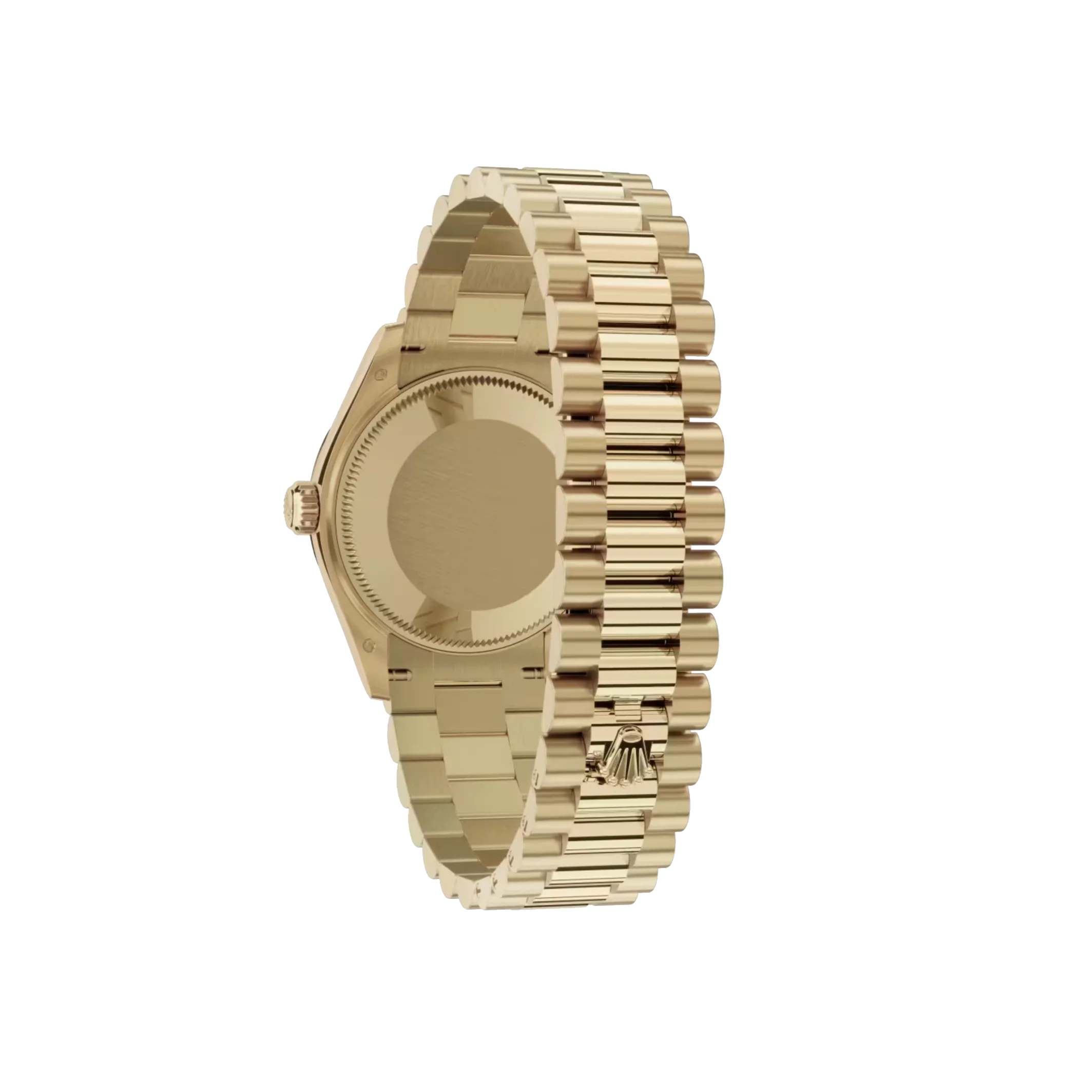 Datejust: Yellow gold, olive-green, diamond-set, m278278-0030