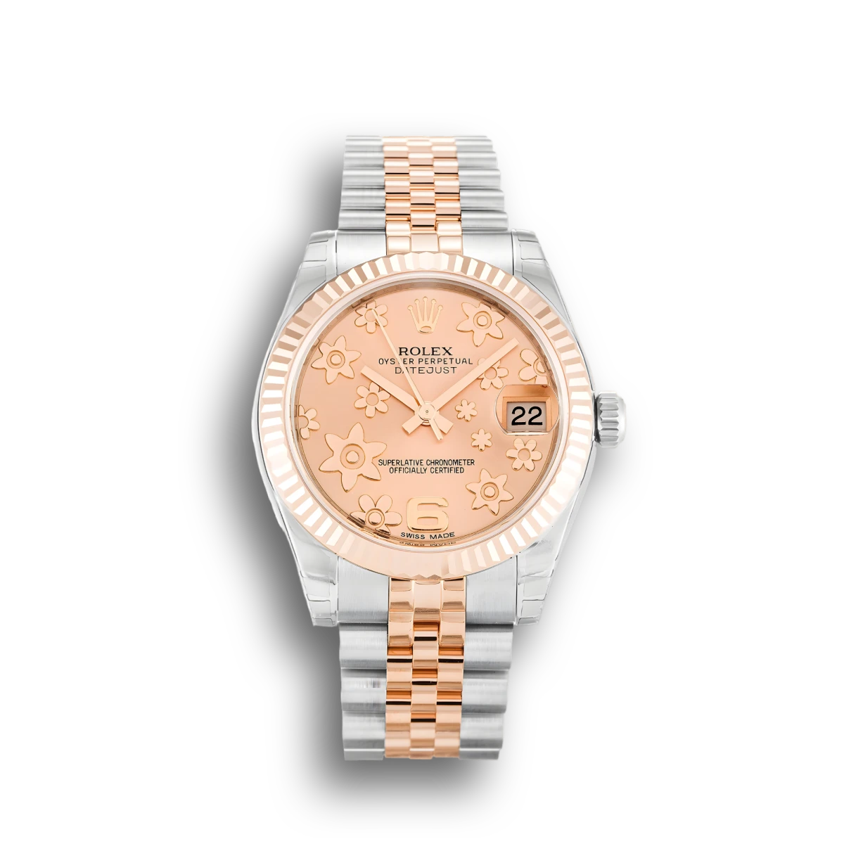 Datejust Mid-Size Pink Floral Dial 178271