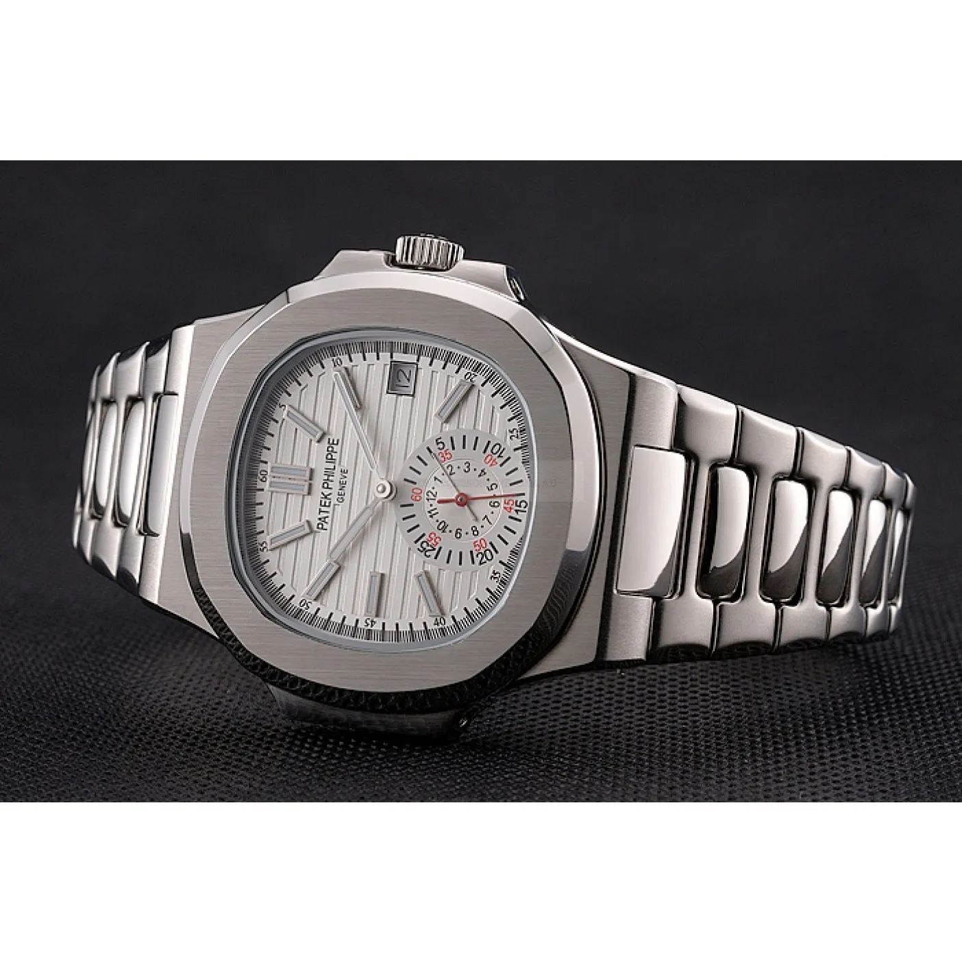 Nautilus 5980/1A-019 Dial White 40 mm, Stainless Steel