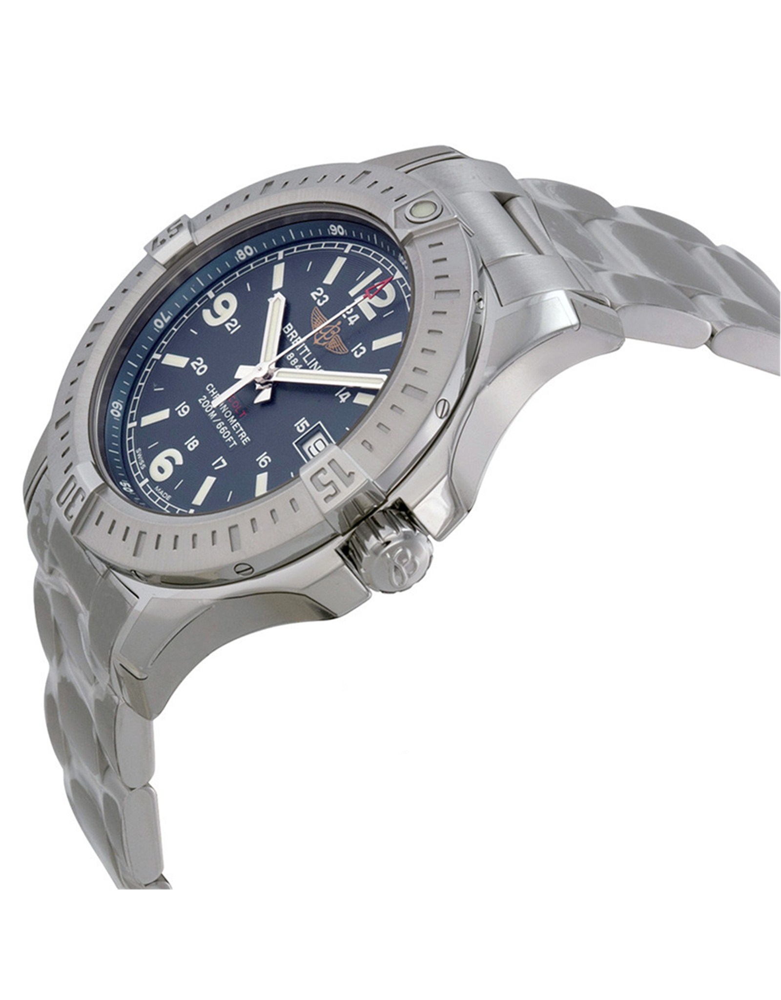 Colt Blue Dial Stainless Steel Men's Watch A7438811 C907SS