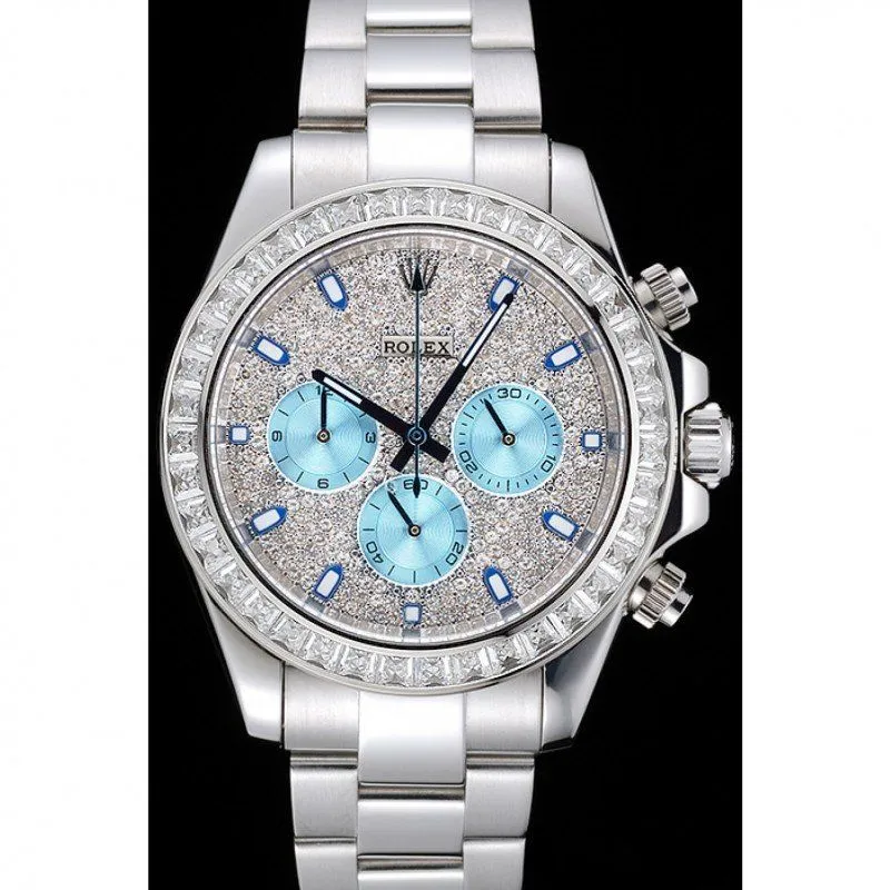 Cosmograph Daytona Diamond Dial Stainless Steel Case And Bracelet 1454251