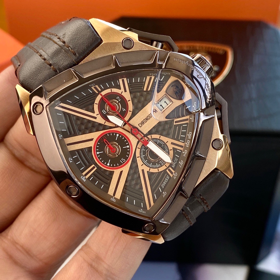 Tonino Lamborghini New Spyder Chronograph Gold / Black