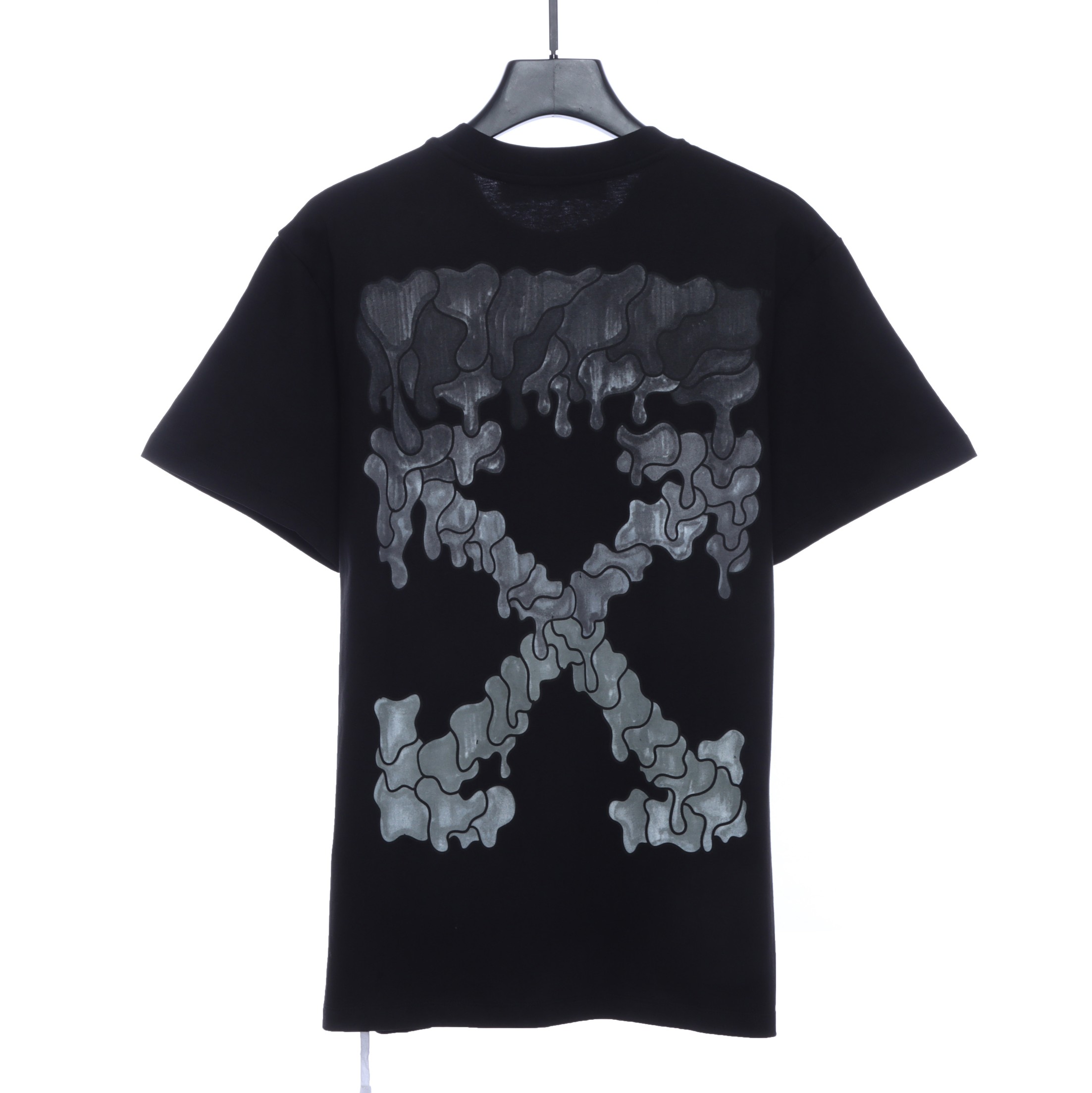 Melted Arrow Print T-Shirt