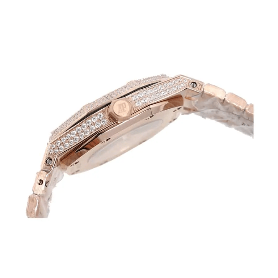 Royal Oak 42 mm, Rose Gold Gem Set Arabic Ref. 15400SR.OO.1220SR.02