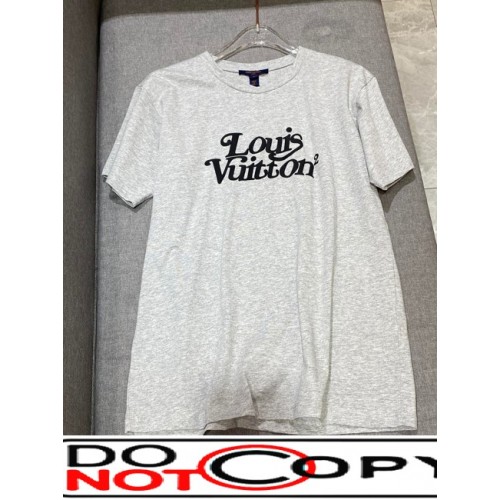 LOUIS VUITTON  LOGO PRINTED T-SHIRT