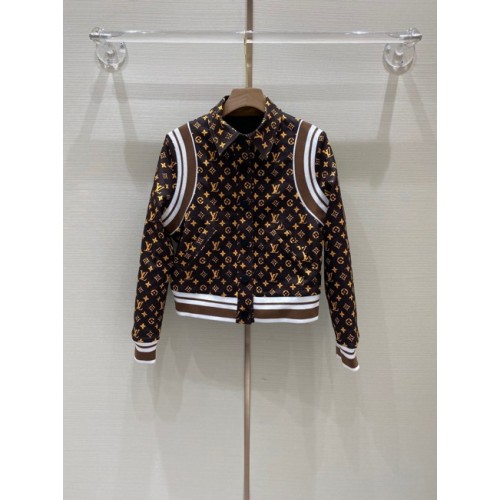louis vuitton Graphic Ribbing Reversible Bomber Jacket
