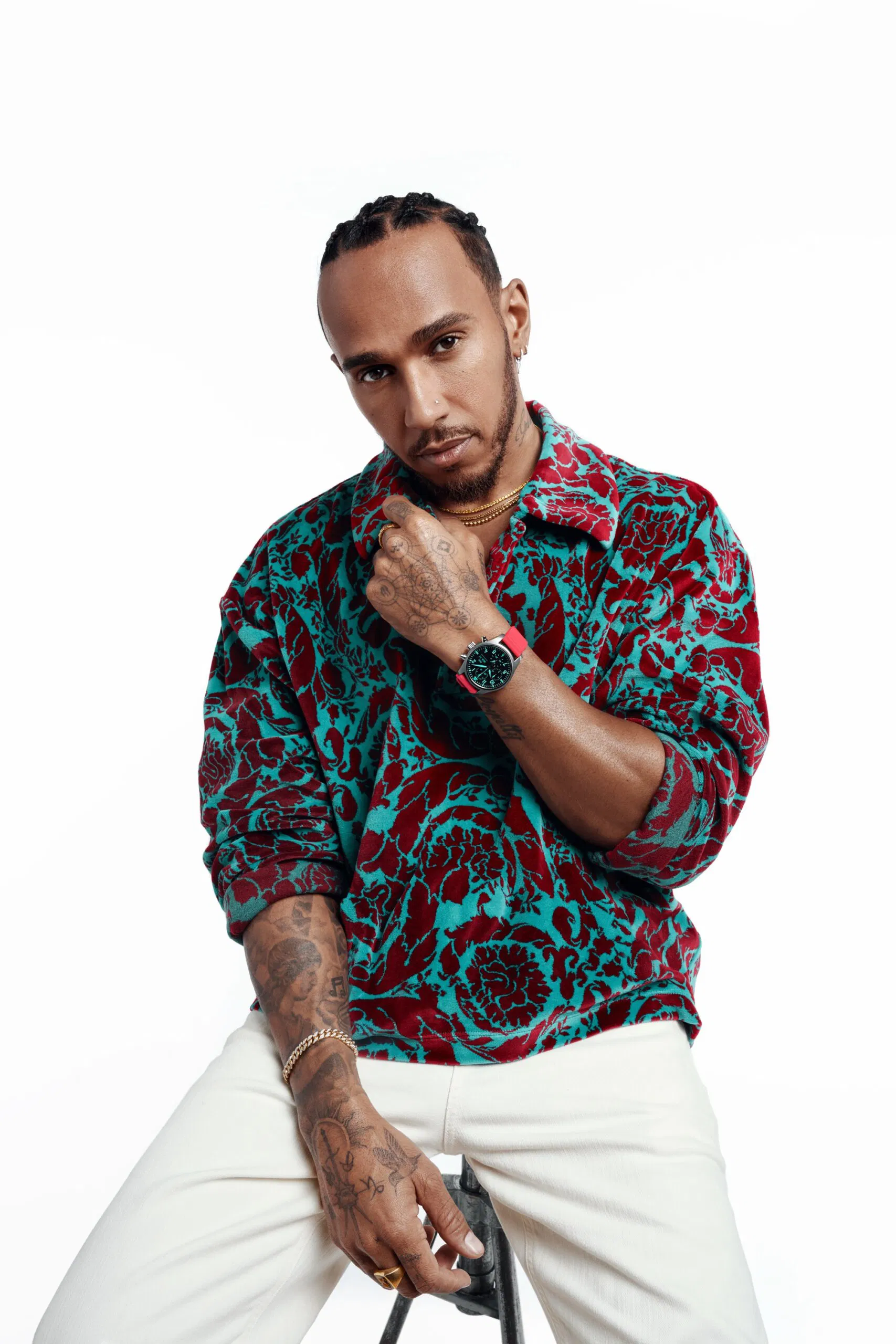 Schaffhausen Pilots watch chronograph 41 mercedes amg petronas formula one team iw388114