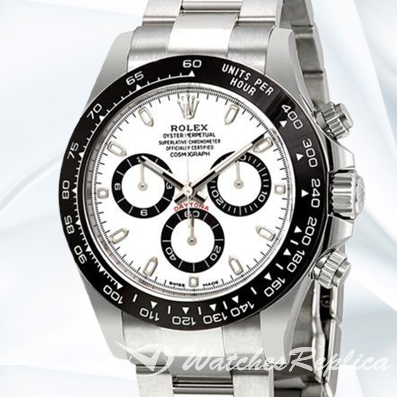 Daytona Men's 40mm m116500ln-0001 Silver-tone White Dial