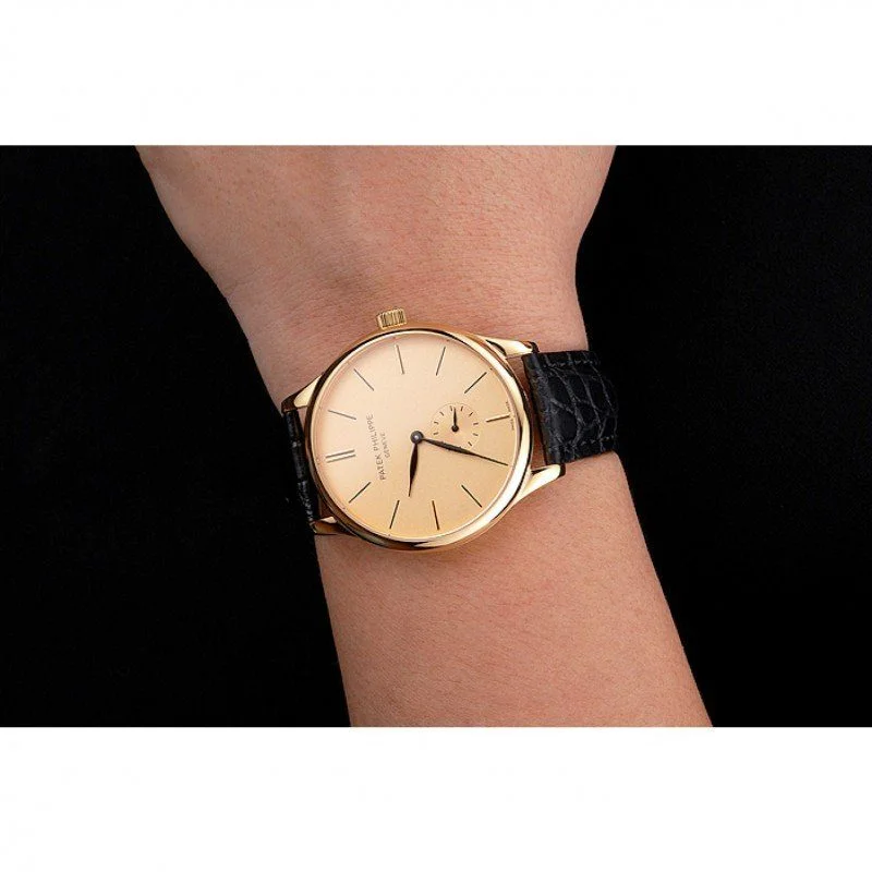 Calatrava Dial Gold 39 mm, Yellow Gold Plated