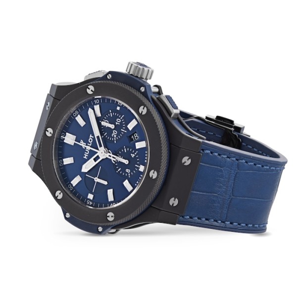 Classic Fusion Men Automatic Blue Rubber and Alligator Watch 511.CM.7170.LR