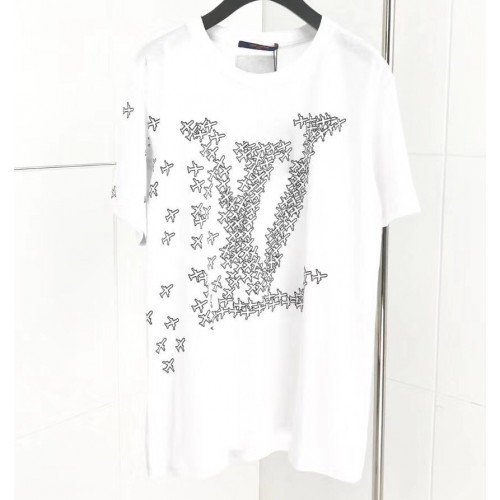Louis Vuitton Plane Logo T-Shirt White
