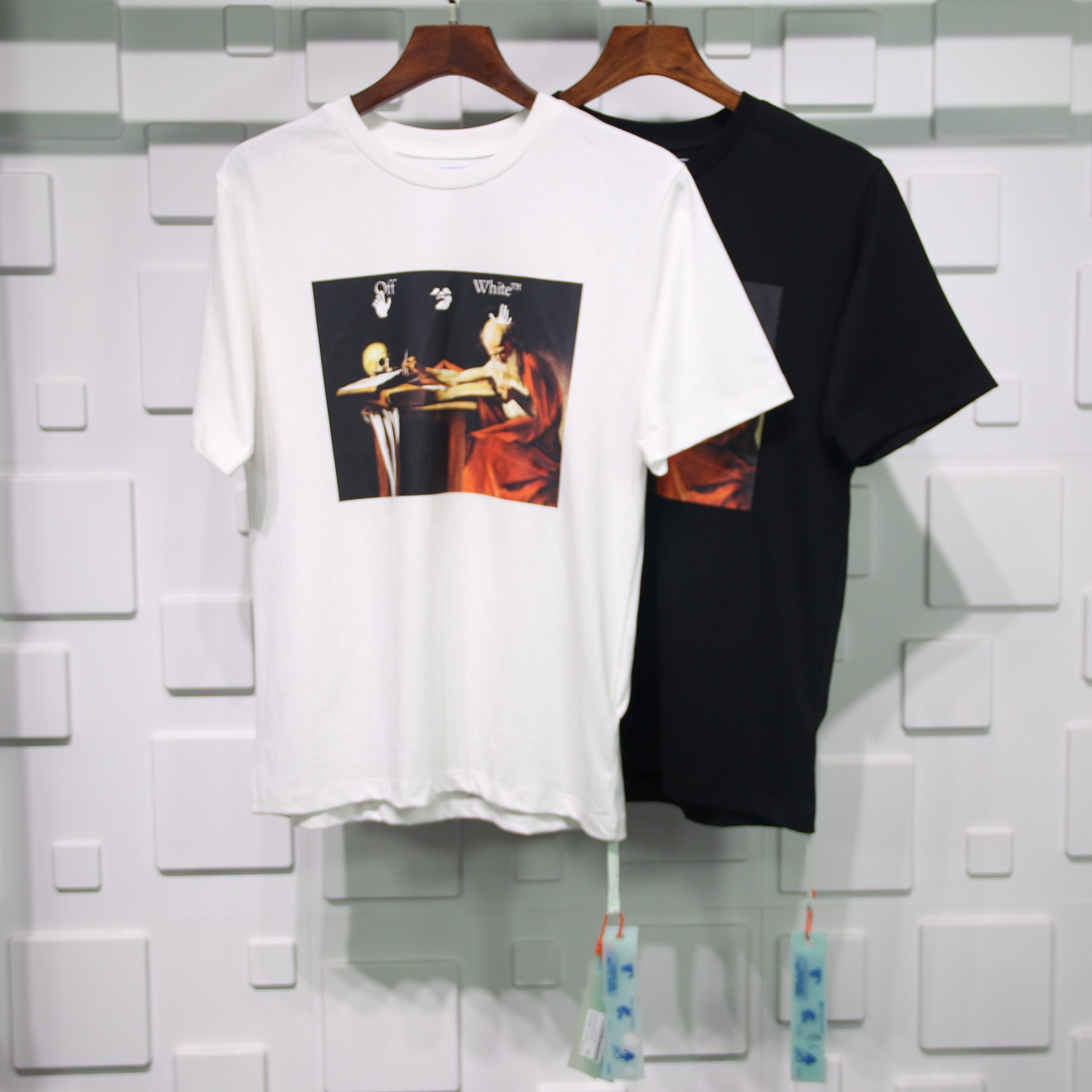 OFF-WHITE C/O VIRGIL ABLOH COTTON-JERSEY T-SHIRT