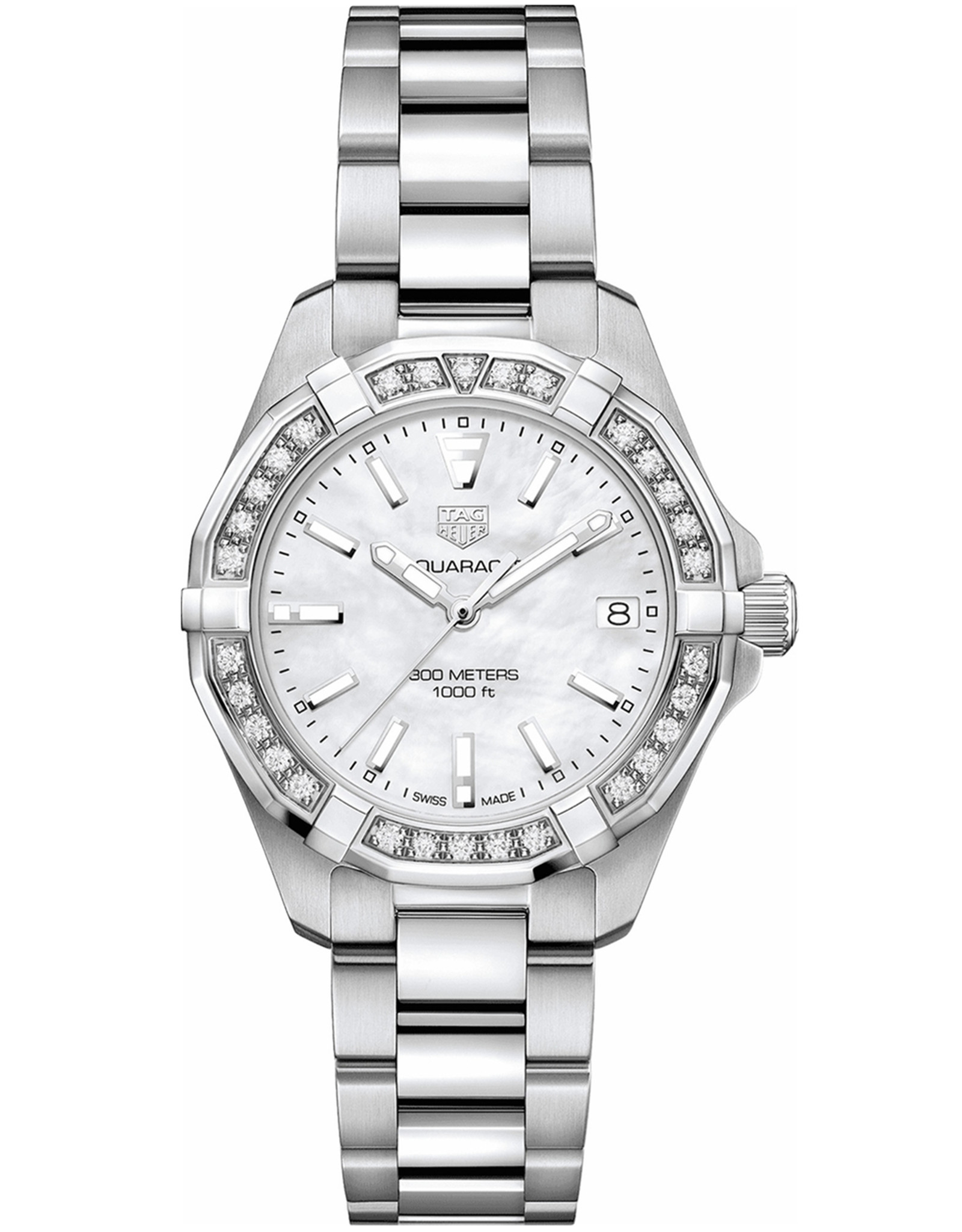 Aquaracer Diamonds Save WoMen's Luxury Watch WBD1313.BA0740 32 MM