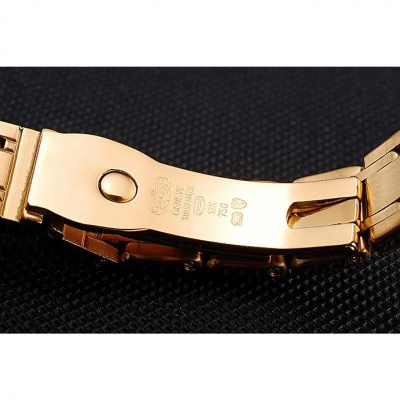 Datejust Diamond Dial Pink Jewels Bezel Gold Case And Bracelet 622835