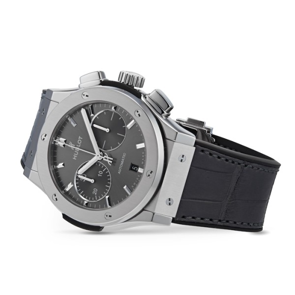Classic Fusion Men Automatic Grey Alligator Watch 521.NX.7071.LR