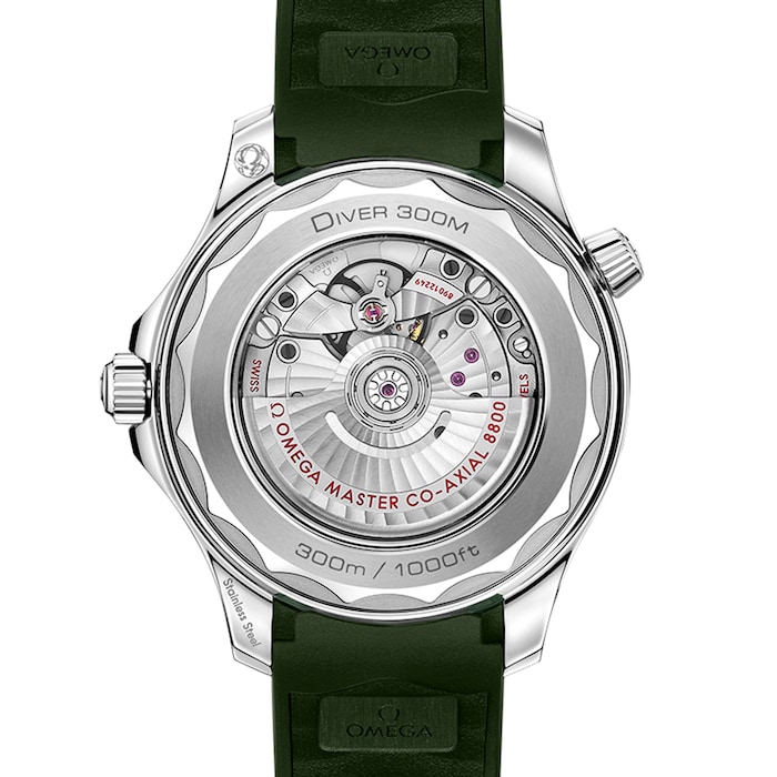 Seamaster Diver 300m Co-Axial Master Chronometer 42mm Mens Watch Green