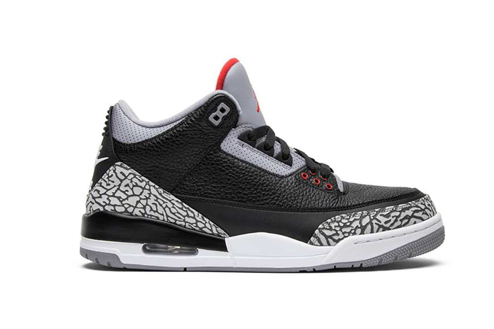 AIR JORDAN 3 BLACK CEMENT