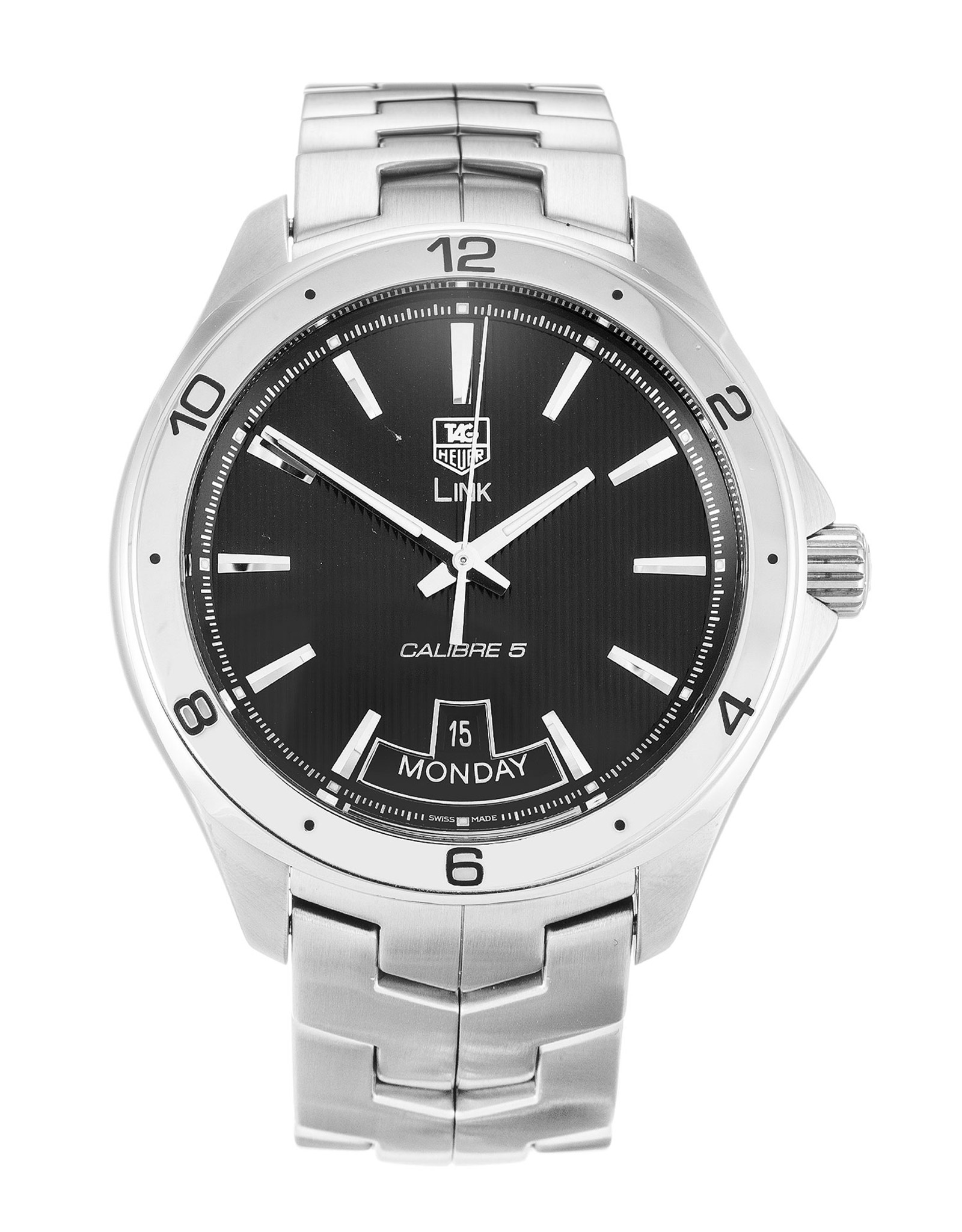 Black Dial White Case WAT2010.BA0951 42 MM