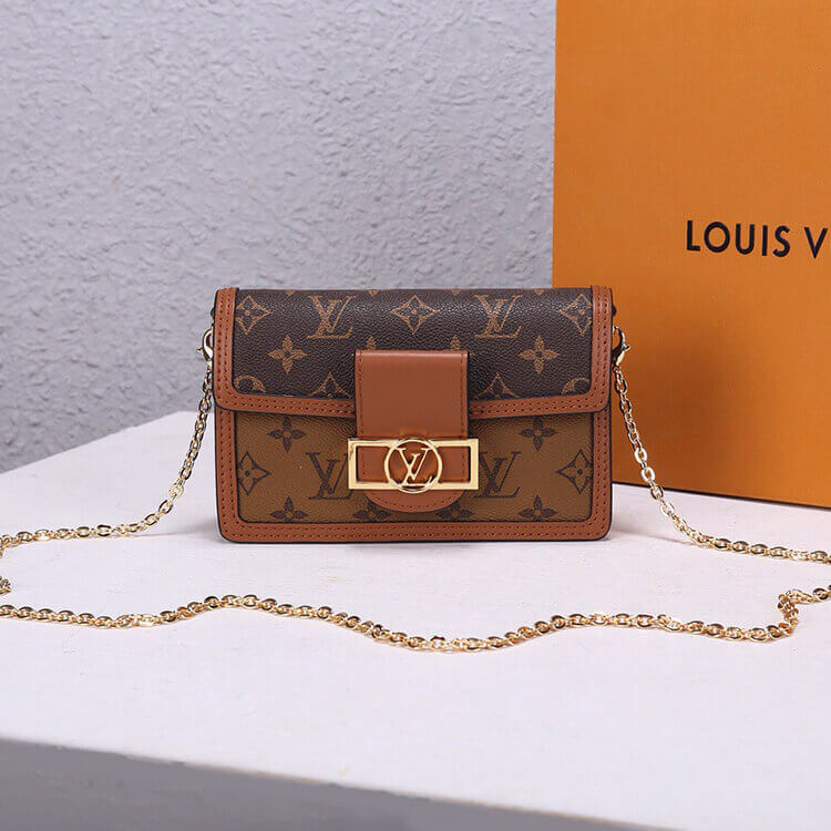 Louis Vuitton Dauphine Chain Wallet