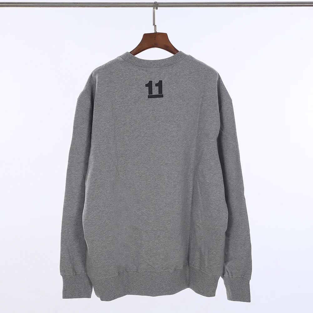 BAPE BLACK/GRAY LOGO SWEATER 11