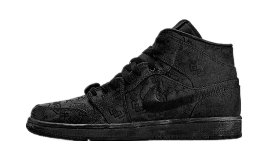 Air Jordans 1 Mid X CLOT 'Black'