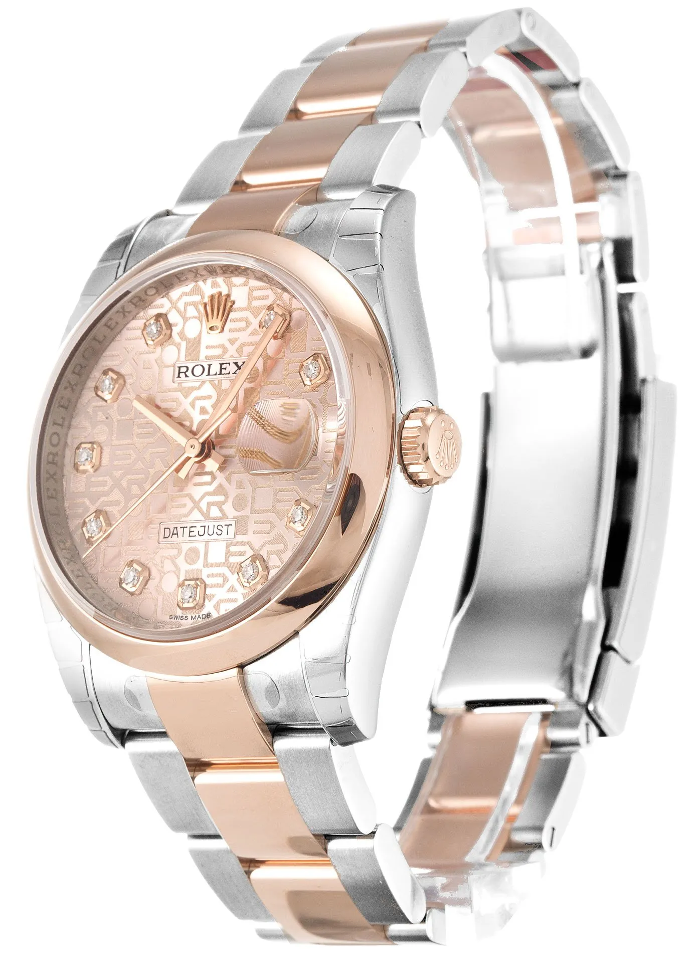 Datejust Rose Dial 116201