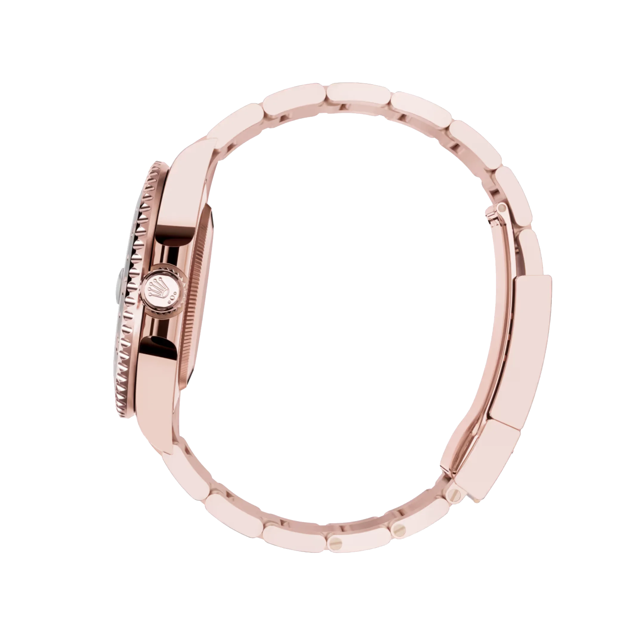 GMT-Master II: Everose gold, black dial, Oyster bracelet, m126715chnr-0001