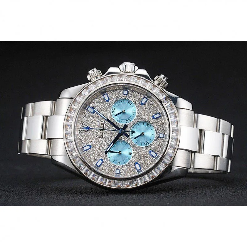 Cosmograph Daytona Diamond Dial Stainless Steel Case And Bracelet 1454251