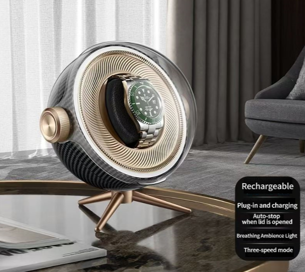 Watch Winder for Automatic Watches, Automatic Watch Winder Box, Astronaut series, silent and durable