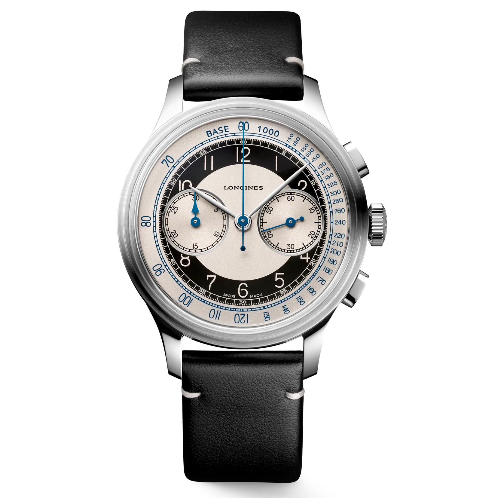 Heritage 40MM Classic Chronograph Black White Tuxedo Watch L28304930