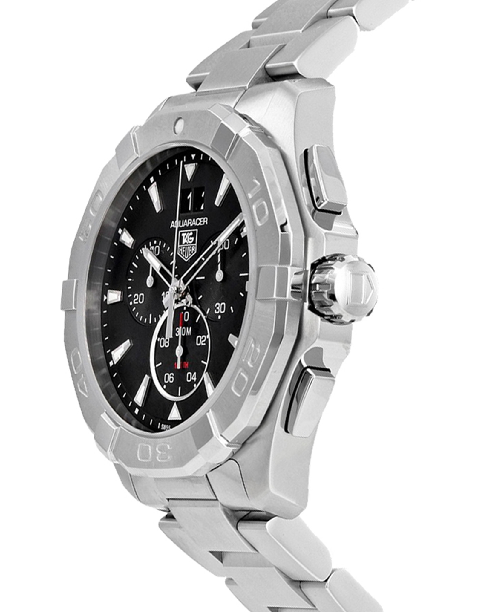 Aquaracer Chronograph Steel Men's Watch CAY1110.BA0927 43 MM