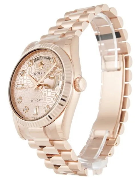 Day-Date Rose Dial 118235