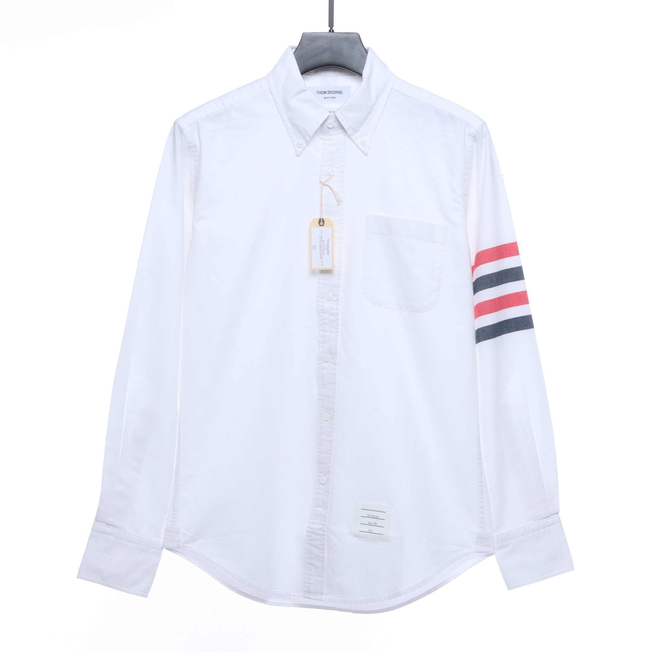 Striped Armband Classic Long Shirt