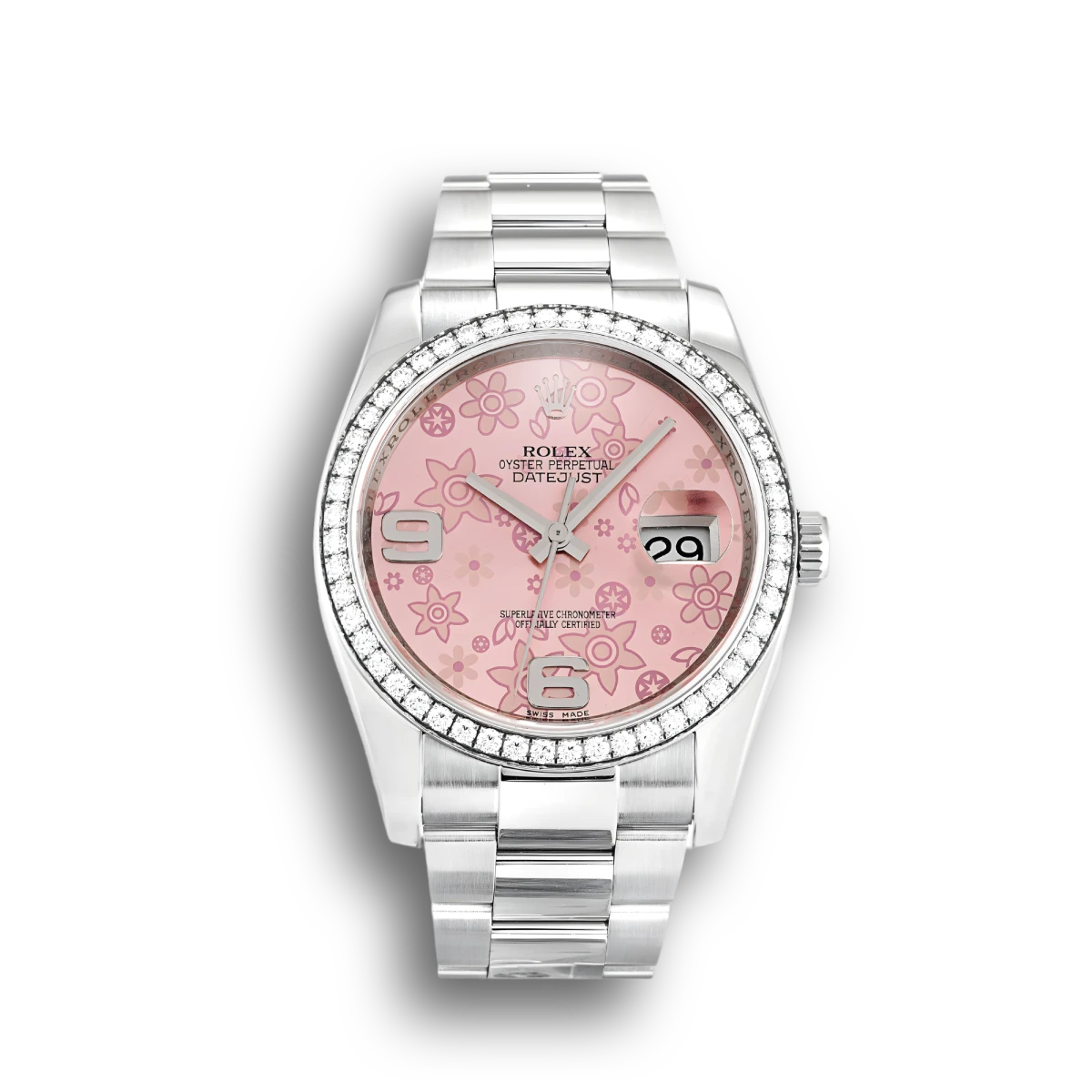 Datejust Pink Floral Dial 116244