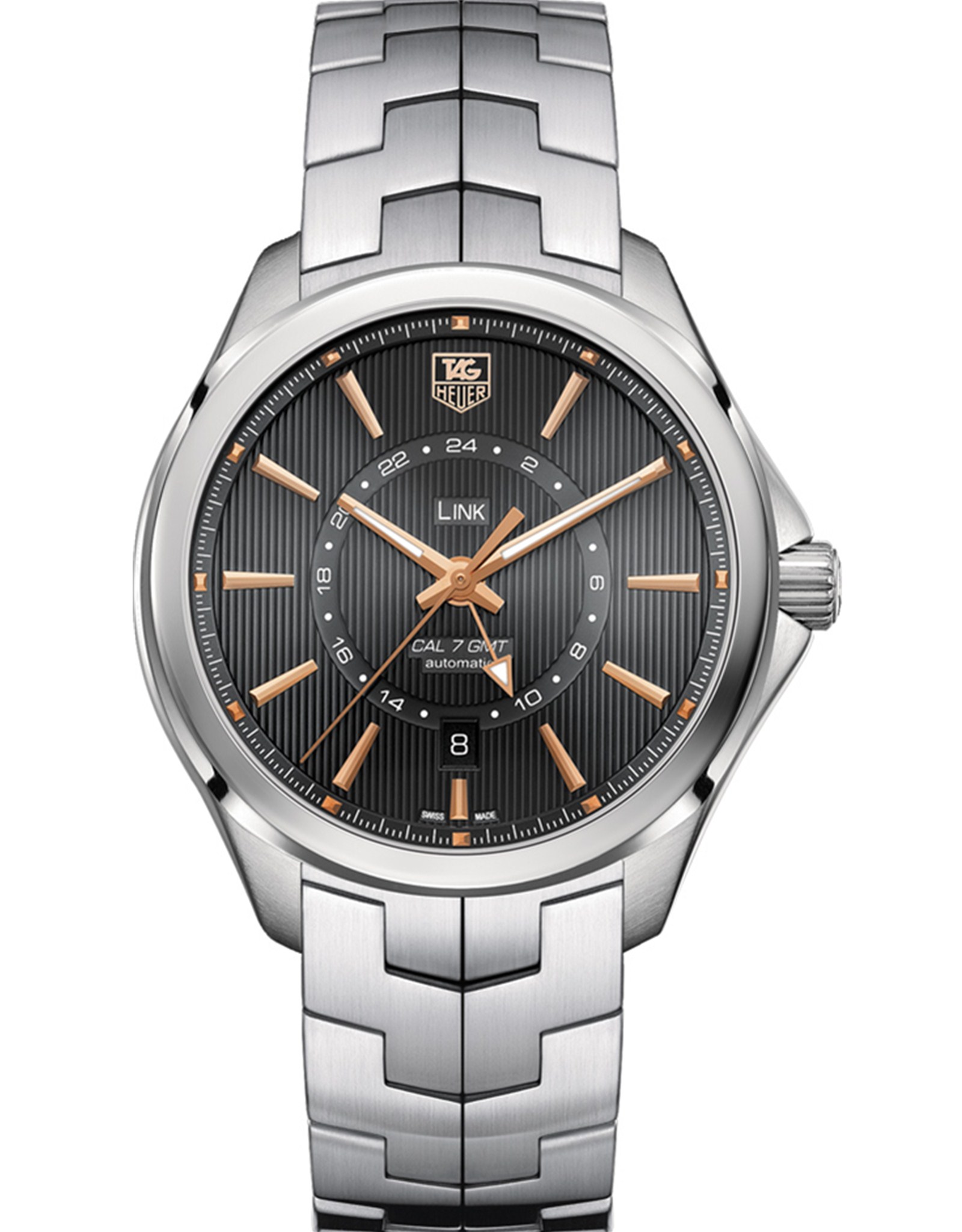 Link Grey Dial Date Feature WAT201C.BA0951 42MM