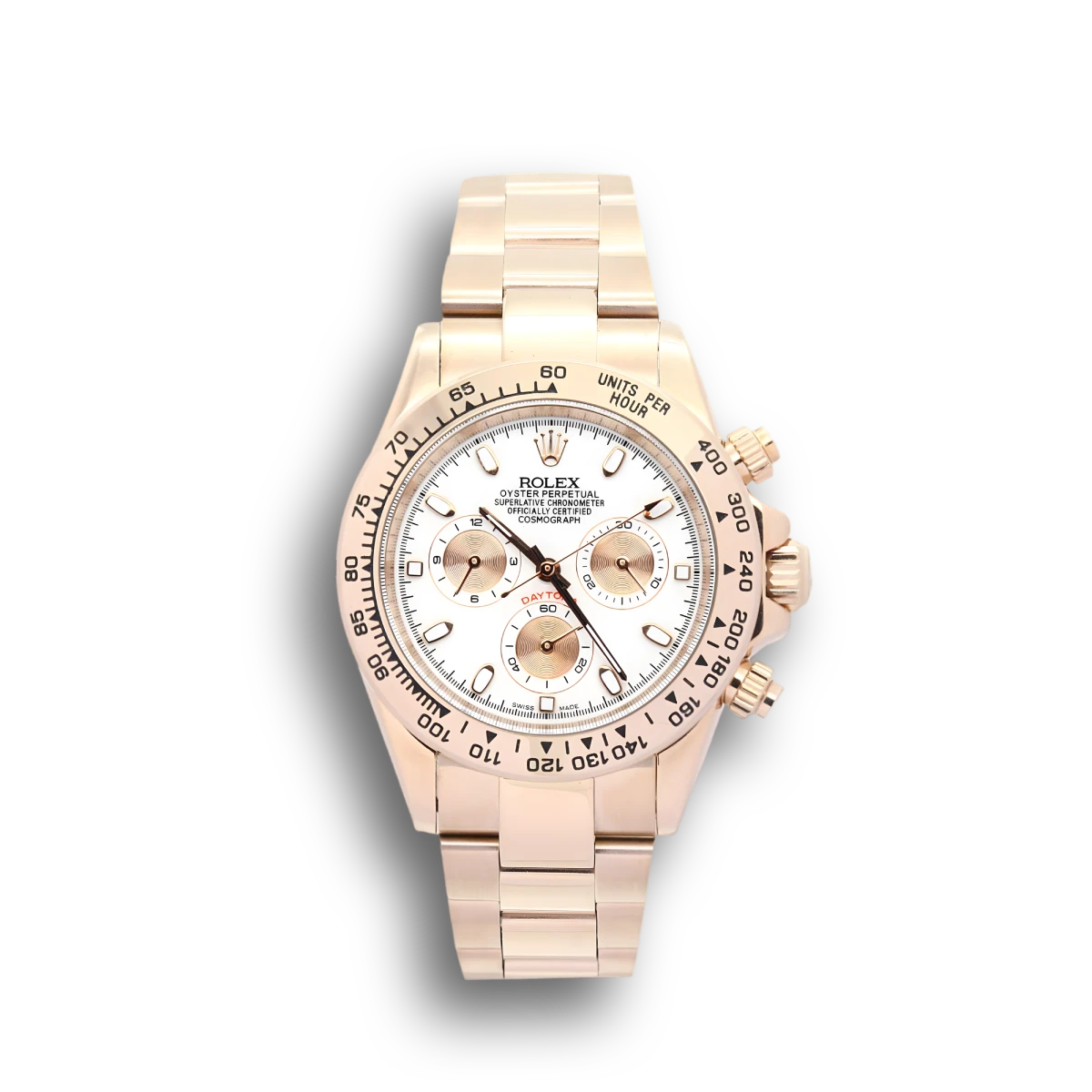 Daytona White Dial 116505