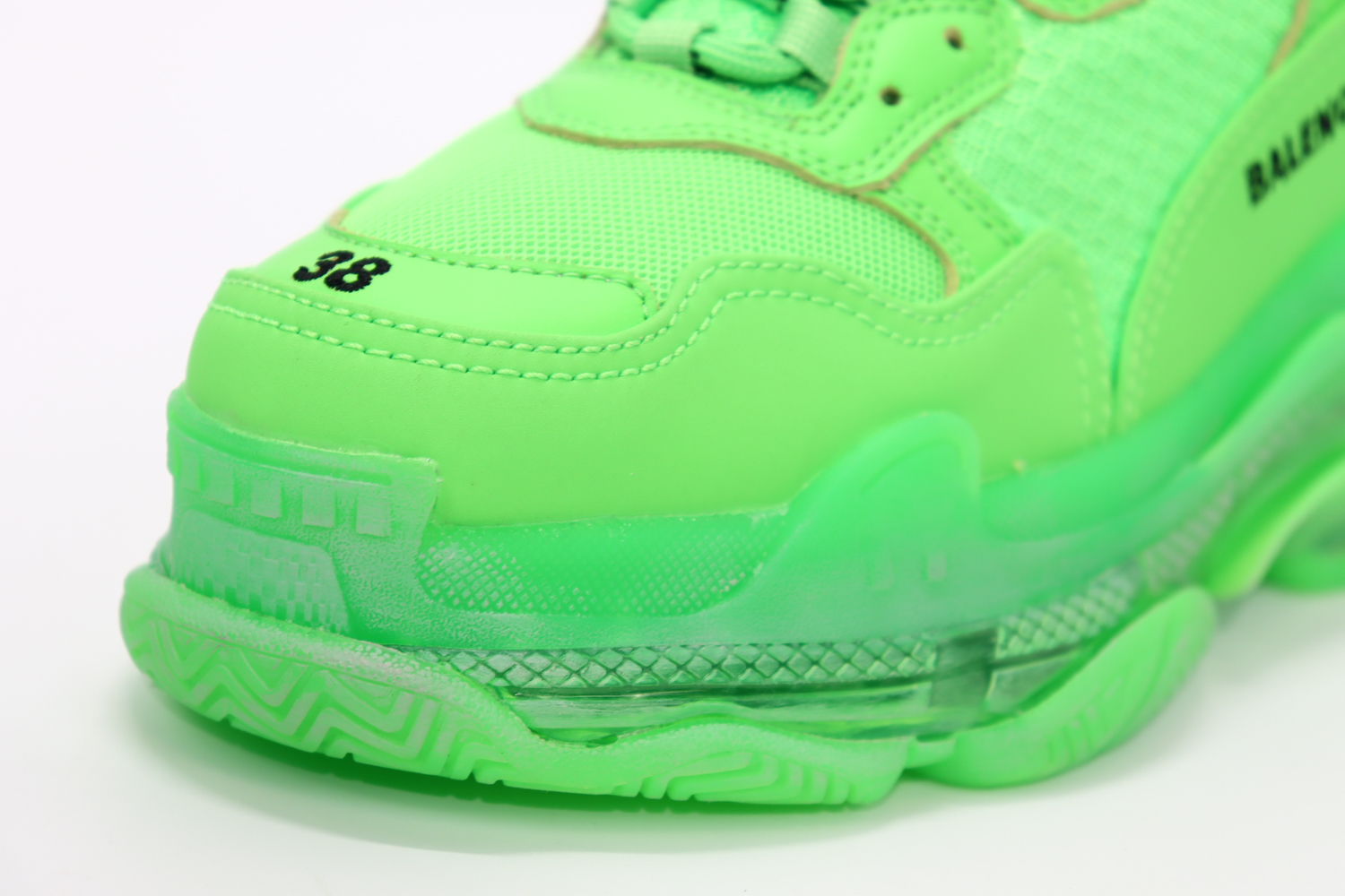 BALENCIAGA TRIPLE S GREEN