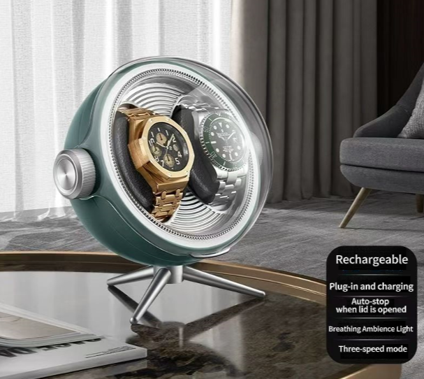 Watch Winder for Automatic Watches, Automatic Watch Winder Box, Astronaut series, silent and durable
