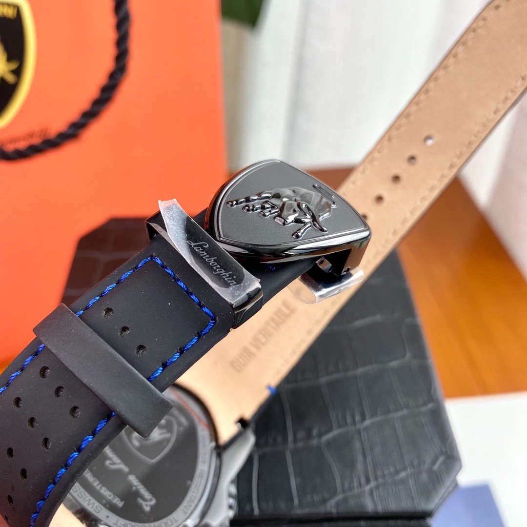 Tonino Lamborghini New Spyder Chronograph blue / Black