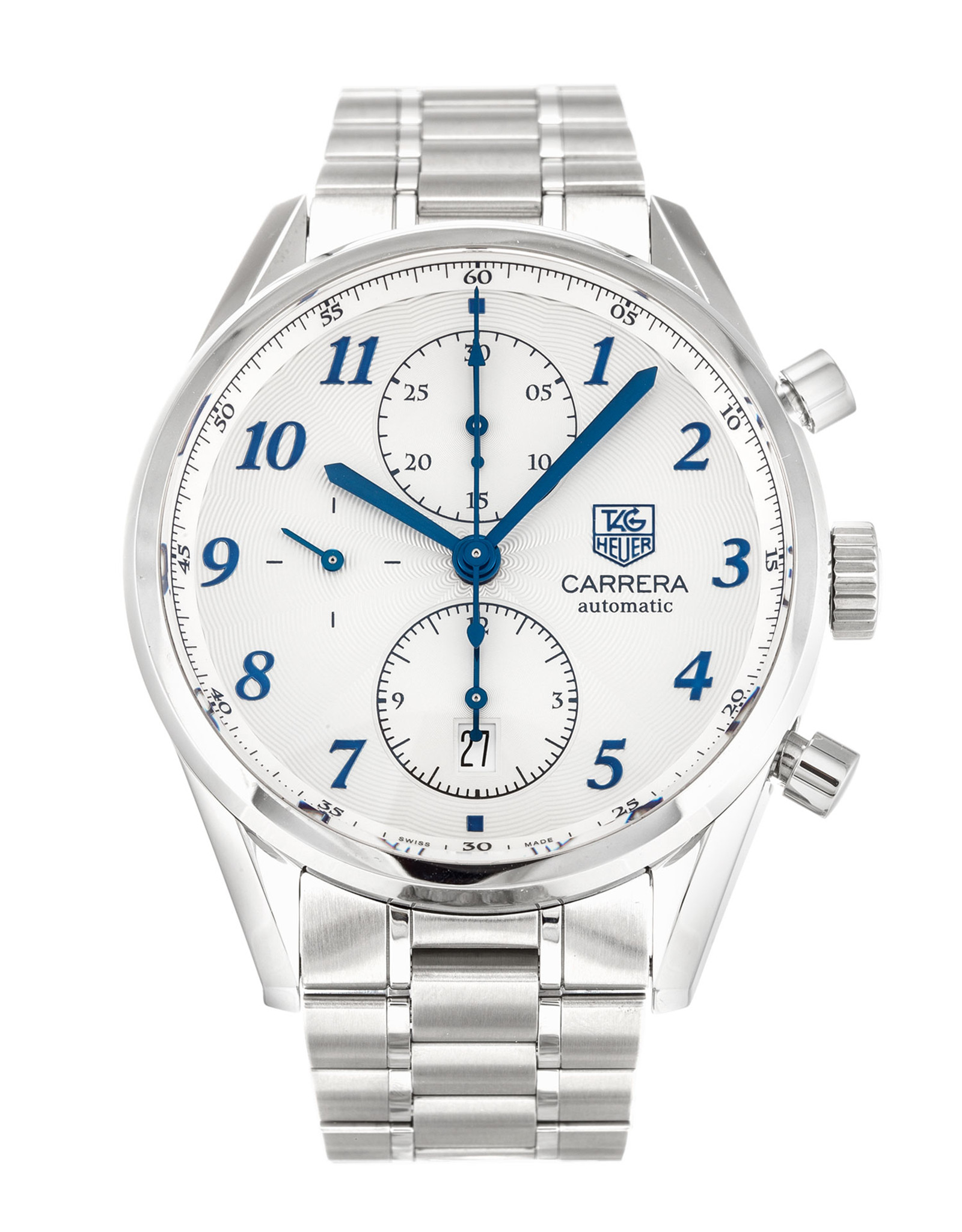 Carrera CAS2111.BA0730 White Dial Number Markers 41MM