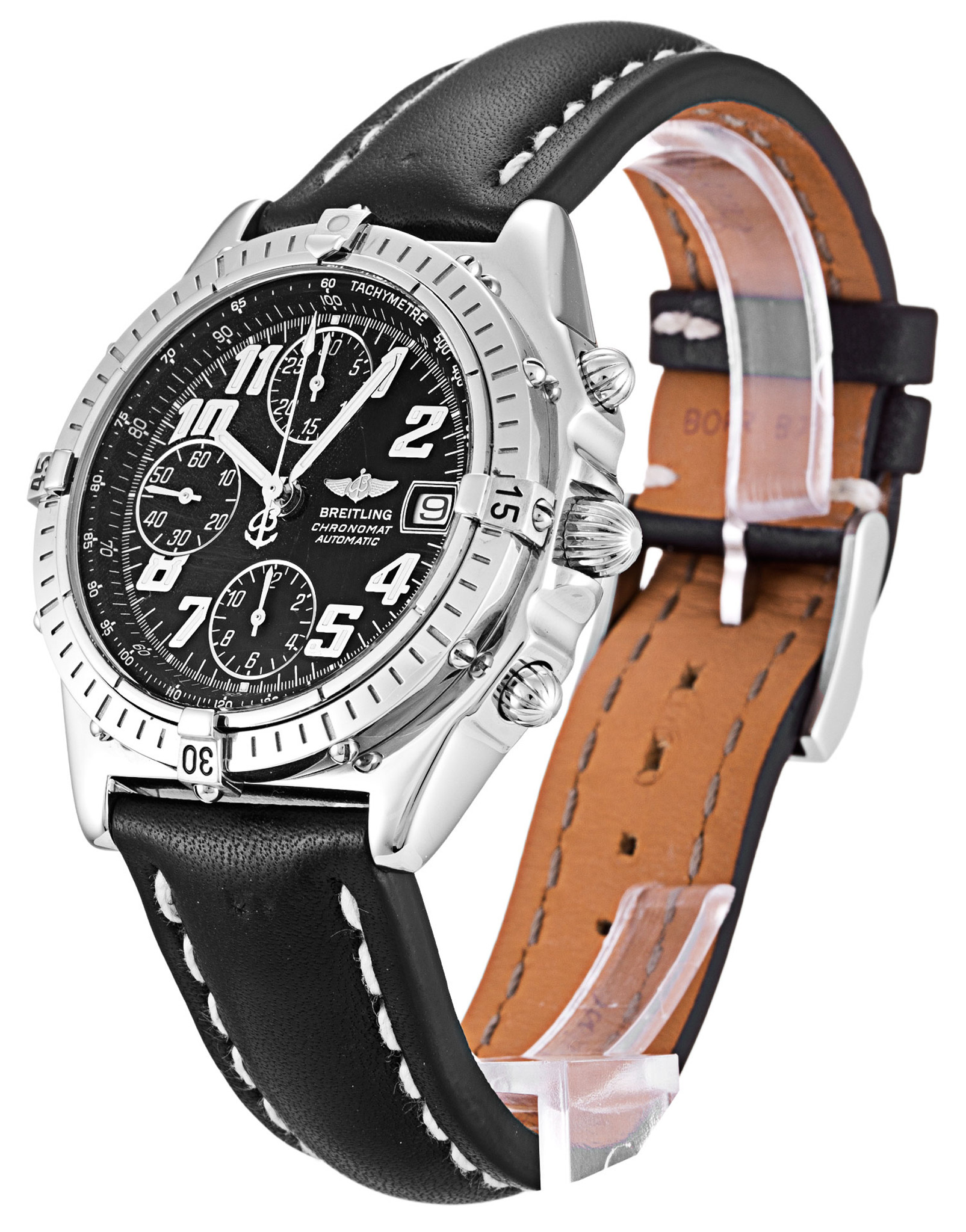 Chronomat Black Dial Number Markers A13050.1