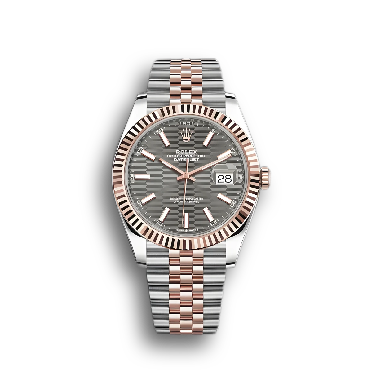 Datejust 126281RBR Silver
