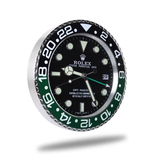 gmt master seriesblack green wall clock