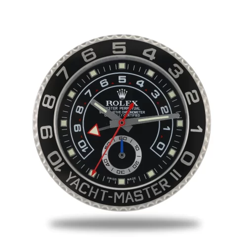 yacht master ll silver black