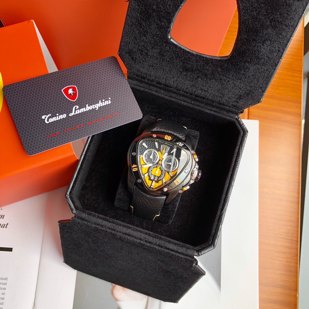 Tonino Lamborghini New Spyder Chronograph Yellow / black