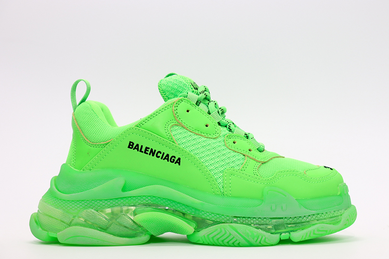 BALENCIAGA TRIPLE S GREEN